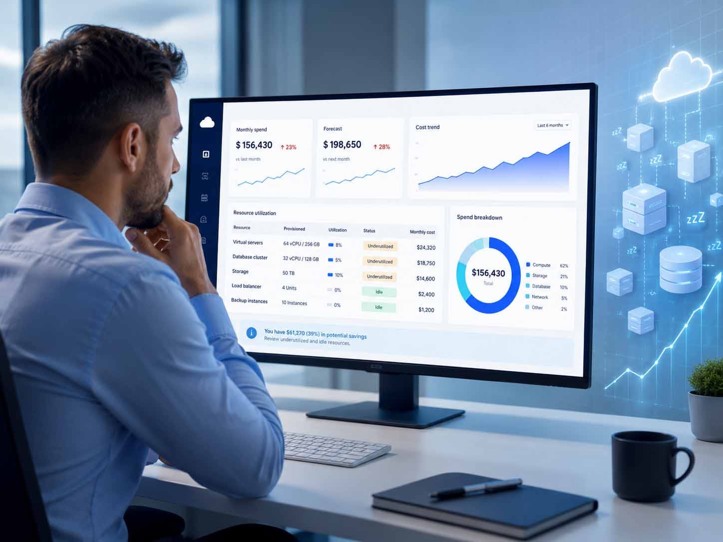 Những yếu tố làm tăng chi phí vận hành Cloud: tài nguyên, downtime và nhân lực